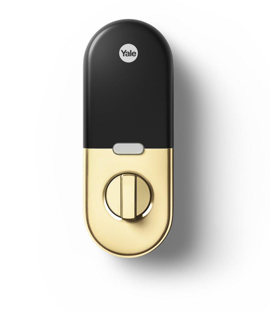 Google Satin Nickel Smart Lock with Nest Connect 