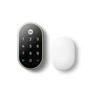Google Satin Nickel Smart Lock with Nest Connect 