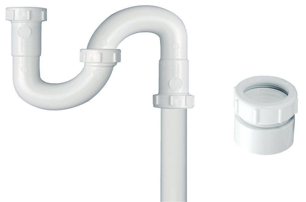 Dearborn White 1-1/2 in. Sink Trap 