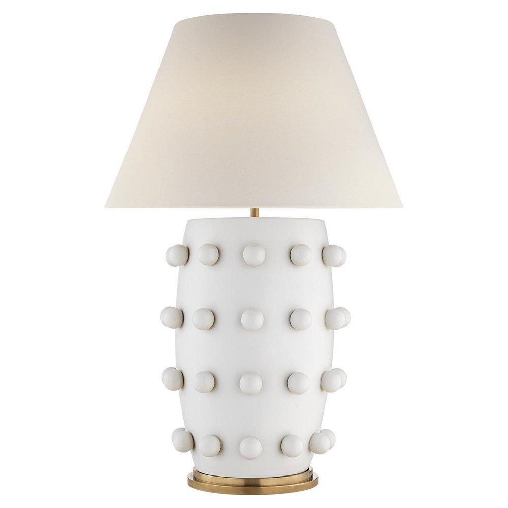Visual Comfort & Co. Signature Plaster White 100W Table Lamp 