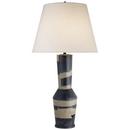 100W Table Lamp in Sand with Black