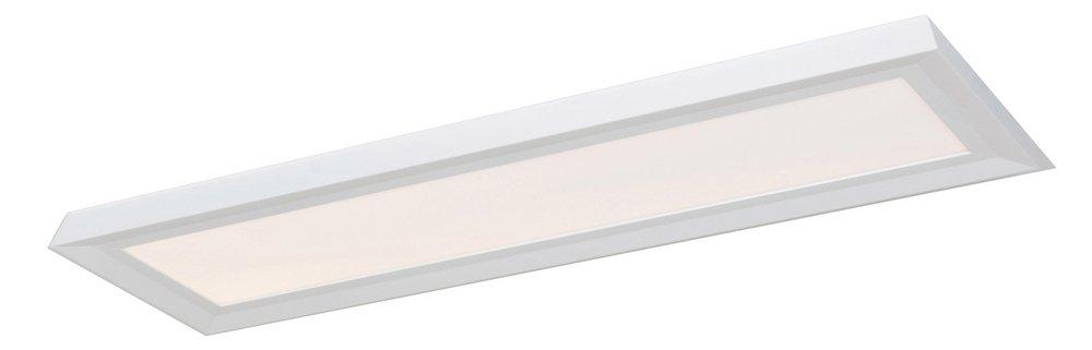 AFX White 39W 1-Light LED Flush Mount Ceiling Fixture 