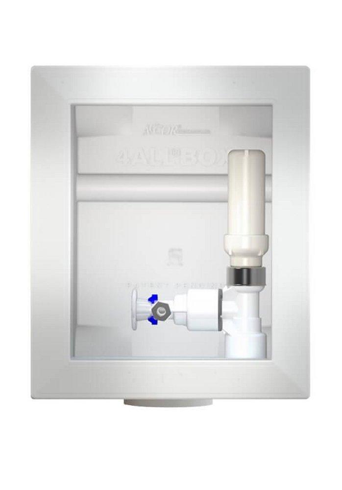 Accor Technology White Ice Maker Box with Polymer Arrestor 