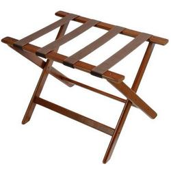 Wood Luggage Rack in Brown