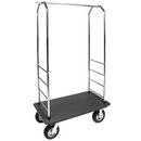 22 in. Stainless Steel Bellman Cart with Recycled Plastic Deck