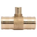 SharkBite&reg; Natural Brass F1807 Brass Reducing Tee 
