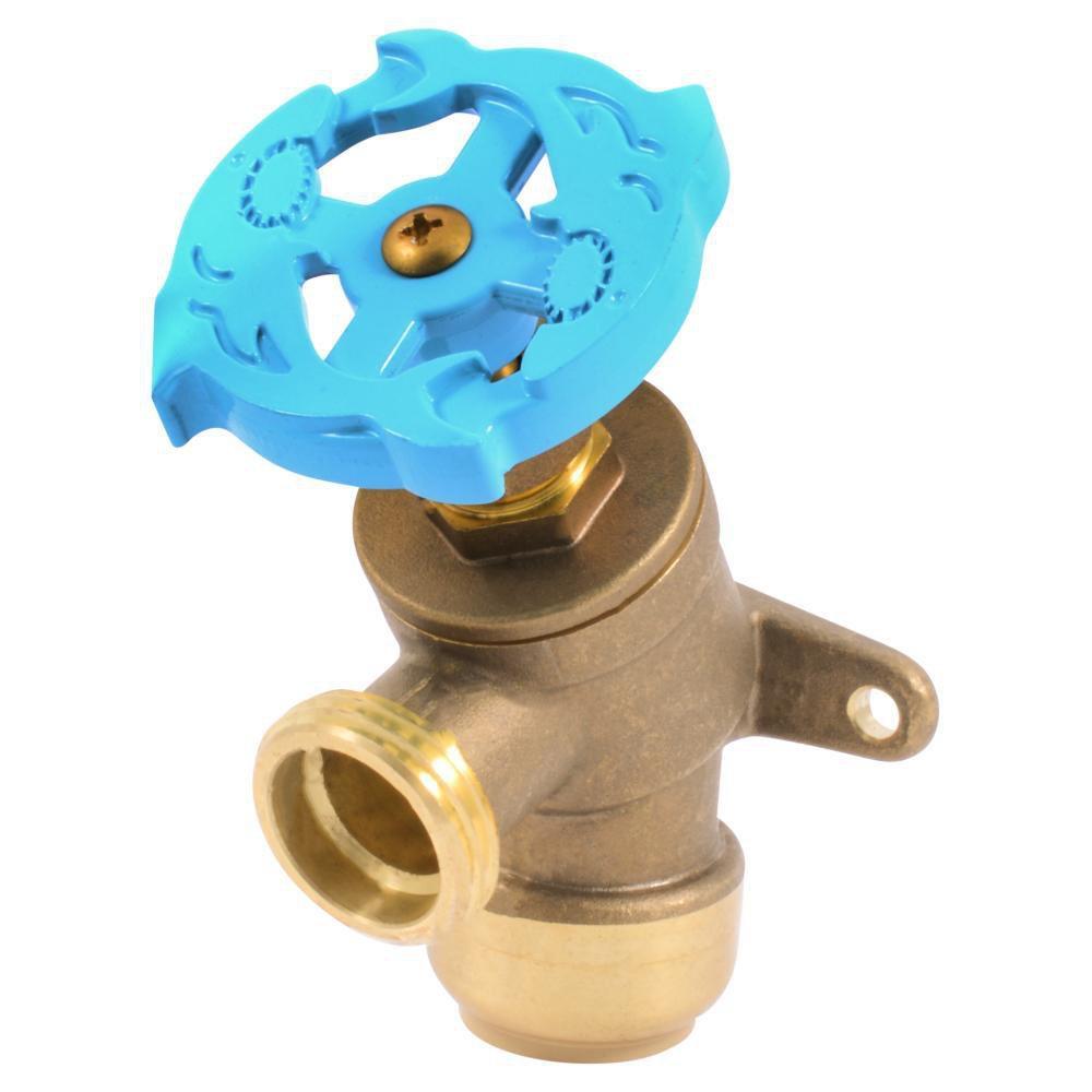 Natural Brass Brass MHT Garden Valve 