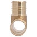 SharkBite&reg; Natural Brass Brass PEX Crimp Tee 