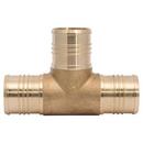 SharkBite&reg; Natural Brass Brass PEX Crimp Tee 