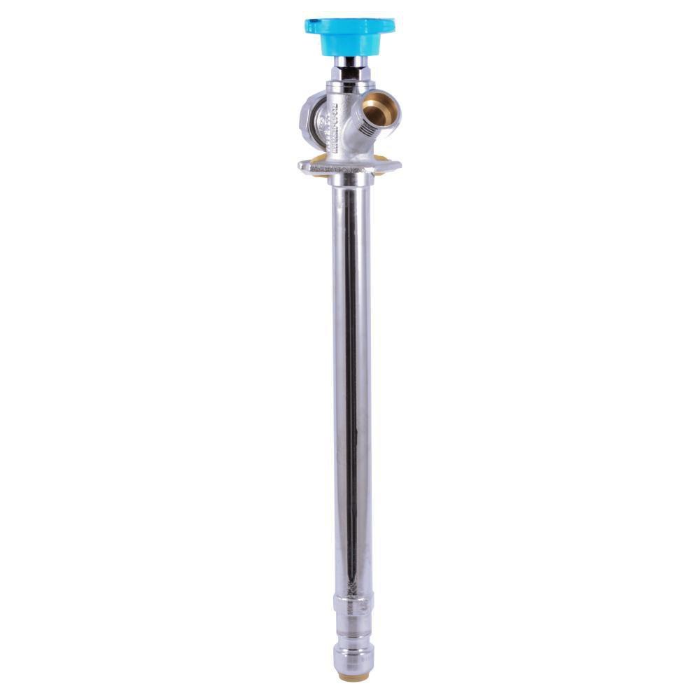 SharkBite&reg; Chrome Plated Anti-siphon and Frost-proof Forged Steel MHT Sillcock 