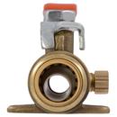 SharkBite® Natural Brass DZR Brass Push 200# Ball Valve 