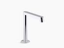 KOHLER Polished Chrome Metal Bathroom Sink Spout with Row Design 