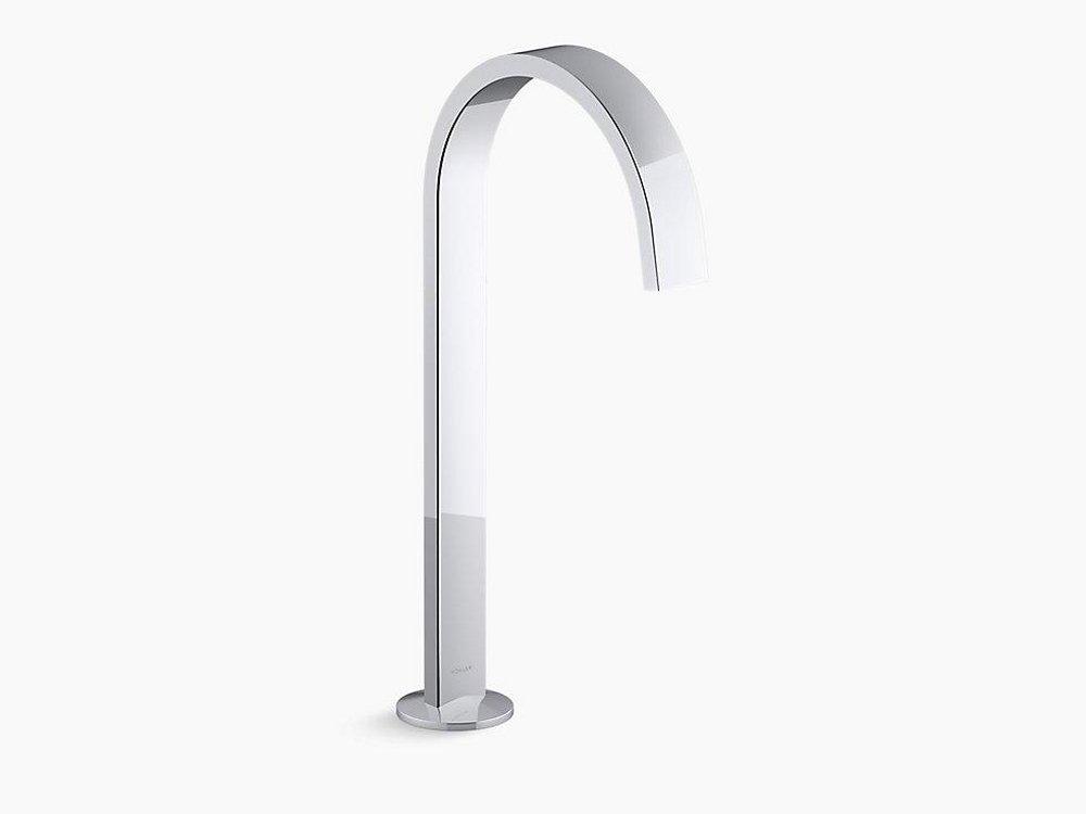 KOHLER Polished Chrome Metal Spout 