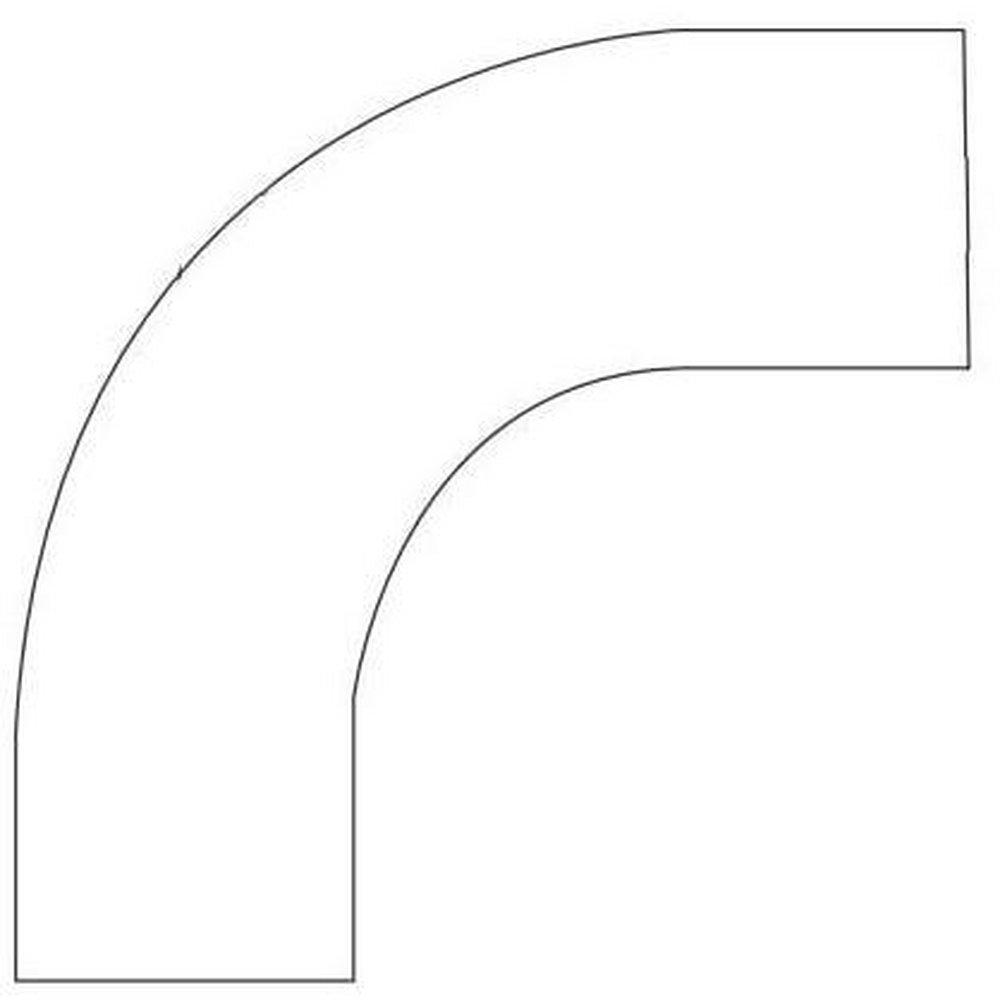 Alfa Laval Triclover 4 x 4 x 2 in. Butt Weld 316L Stainless Steel Tee 