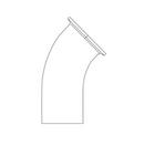 1-1/2 316L B2KMV PL 45 CXW ELL 