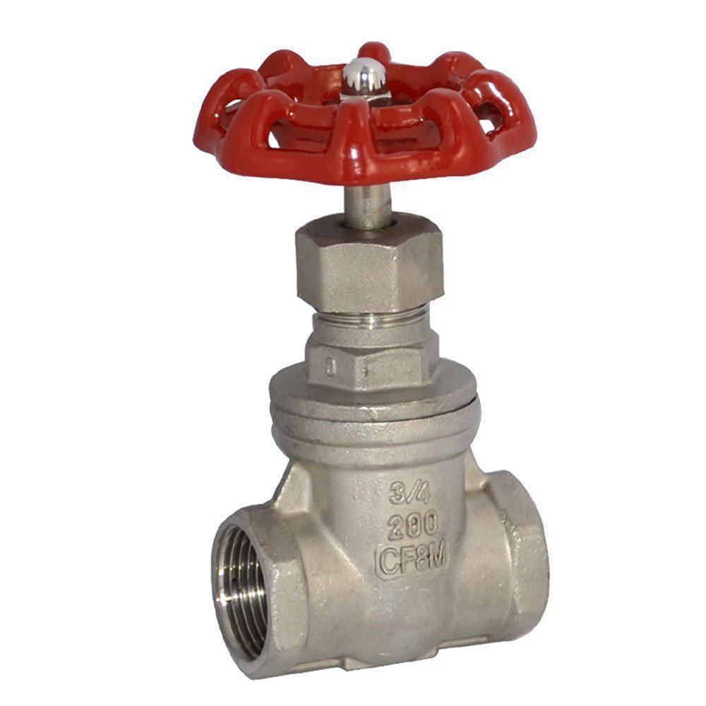 Inline Ball Valve Stainless Steel Threaded Gate Valve 