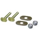 1/4 x 3-1/2 in. Plate Closet Bolt Nut & Washer
