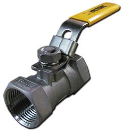 1 in. Stainless Steel Reduced Port NPT 800# Ball Valve