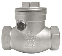 1 in. Stainless Steel NPT Swing Check Valve