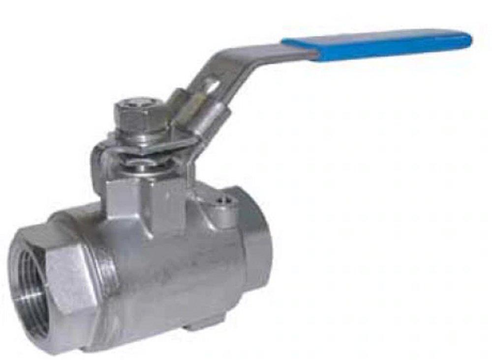 Inline Ball Valve Stainless Steel Full Port NPT 2000# Ball Valve 