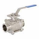 Inline Ball Valve Stainless Steel Full Port Clamp 1000# Sanitary Ball Valve 
