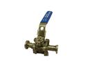 Inline Ball Valve Stainless Steel Full Port Clamp 1000# Sanitary Ball Valve 