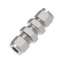 Hy-Lok USA 2-13/50 in. OD Tube Bulkhead 316 Stainless Steel Union 