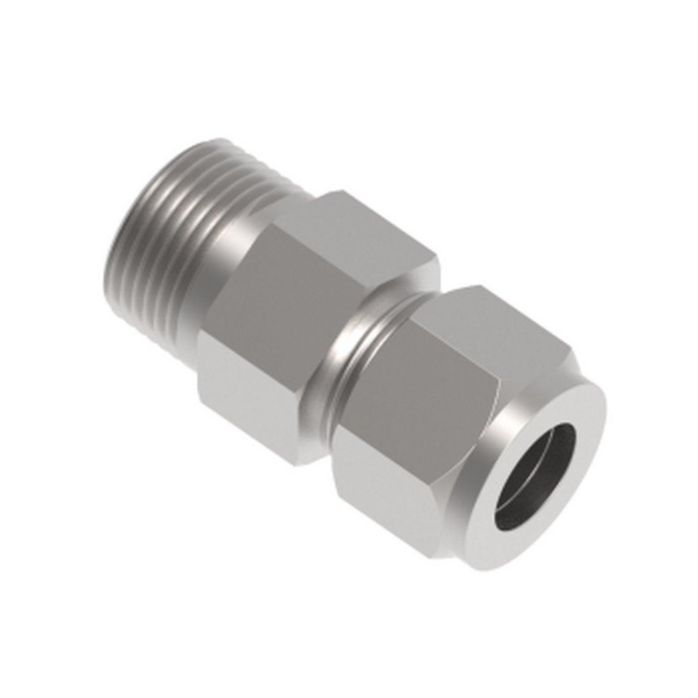 Hy-Lok USA OD Tube x MNPT Reducing 316 SS Stainless Steel Compression Connector 