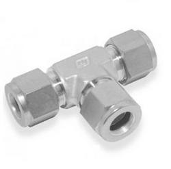 1/2 x 1/2 x 3/8 in. OD Tube x OD Tube x Union 316 Stainless Steel
