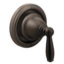 Wall Mount Metal and Brass Diverter Valve Trim with Single Lever Handle in Oil Rubbed Bronze