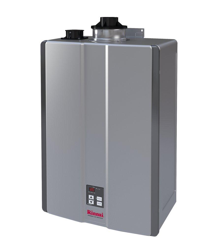 Rinnai 160 MBH Indoor Condensing 52W Tankless Water Heater 