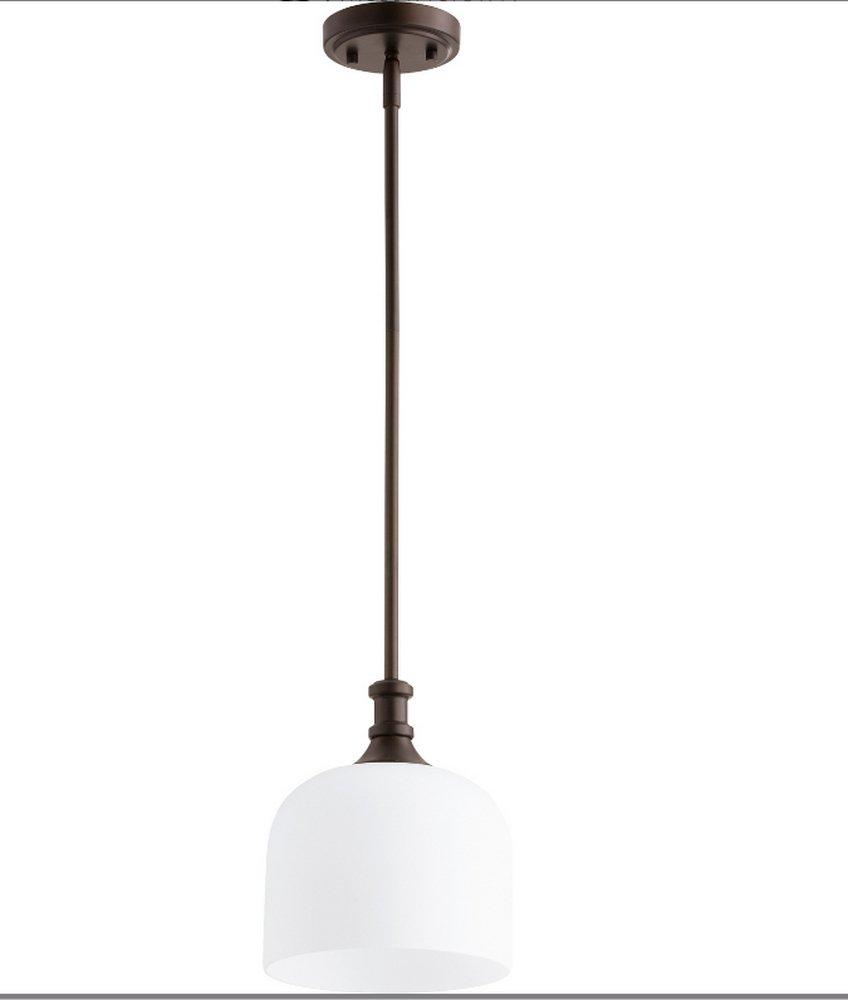 Quorum International Oiled Bronze 100W 1-Light Pendant 