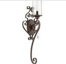 Quorum International Vintage Copper 60W 1-Light Candelabra E-12 Wall Sconce 