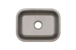 23-3/8 in. Undermount Stainless Steel Single Bowl Kitchen Sink