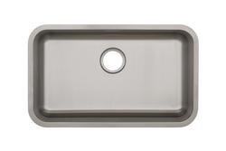 29-3/4 in. Undermount Stainless Steel Single Bowl Kitchen Sink