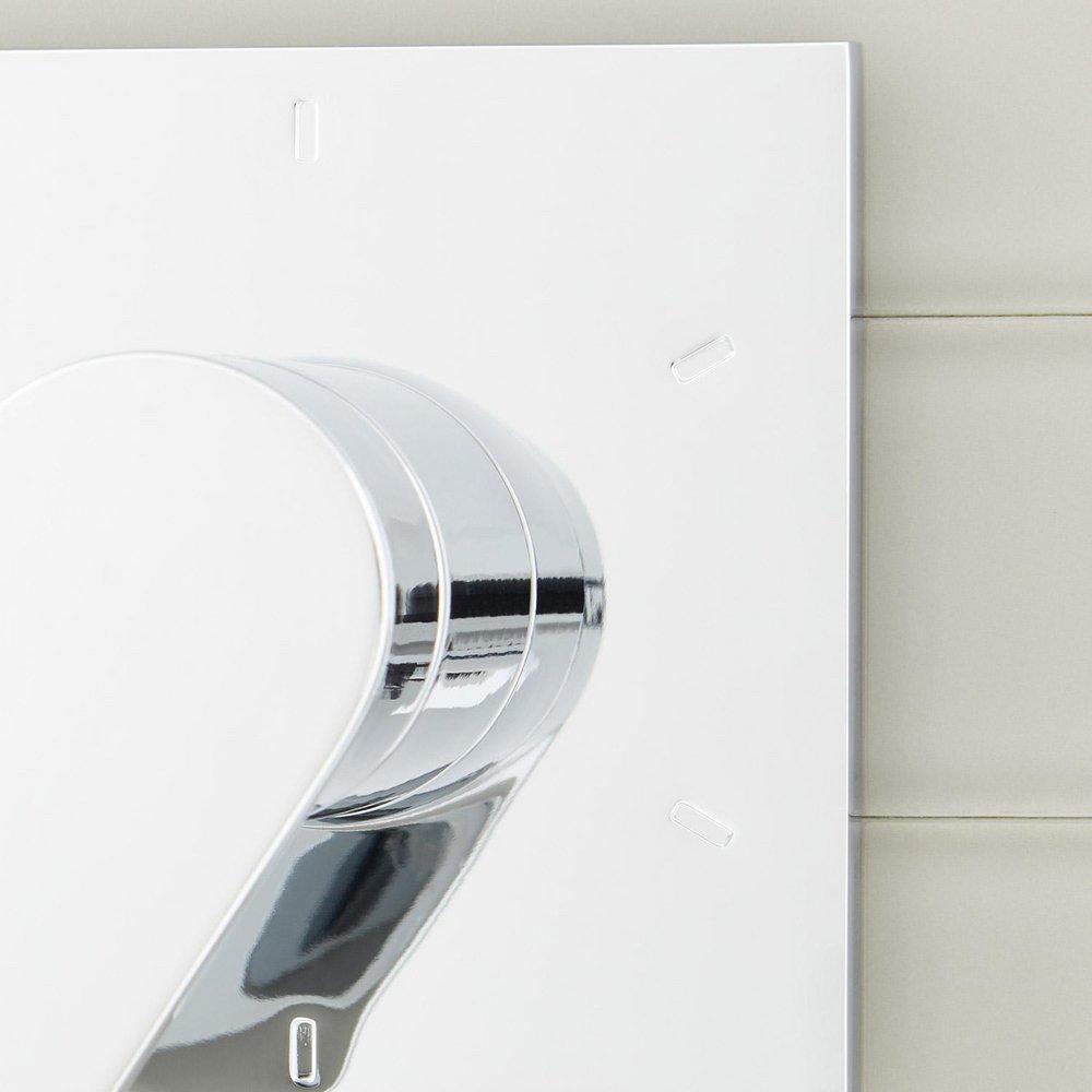 Signature Hardware Chrome Single Handle Bathtub & Shower Faucet (Trim Only) 