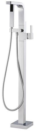 Signature Hardware Chrome Single Handle Lever Floor Mount Filler (Trim Only) 