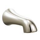 Moen Polished Nickel 1/2 in. Slip-Fit CC Connection Non-Diverter Tub Spout 
