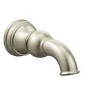 Moen Brushed Nickel 1/2 in. Slip-Fit CC Connection Tub Spout 
