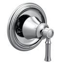 2 or 3-Function Tub and Shower Transfer Valve Trim with Single Lever Handle in Polished Chrome
