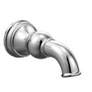 Moen Polished Chrome 1/2 in. Slip-Fit CC Connection Tub Spout 