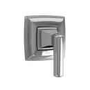 Wall Mount Volume Control Valve Trim with Single Lever Handle in Polished Chrome