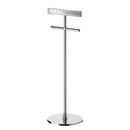 TOTO Polished Chrome Remote Control Stand and Toilet Paper Holder 
