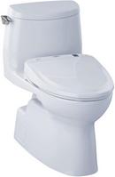1 gpf Elongated One Piece Toilet in Cotton