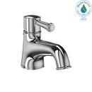 1.2 gpm 1 Hole Metering Bathroom Sink Faucet with Single Lever Handle in Polished Chrome