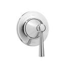 Wall Mount Volume Control Trim with Single Lever Handle in Polished Chrome