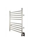 Amba Products Brushed Stainless Steel 23-5/8 x 31-7/8 in. Towel Warmer with 10 Straight Bars 