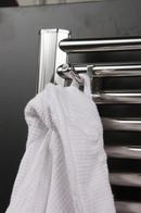 Amba Products Brushed Stainless Steel 1-Hook Robe Hook 