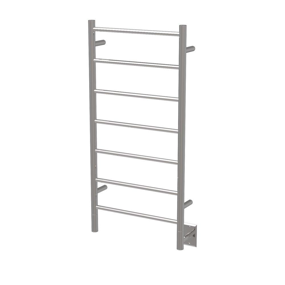 Amba Products THIS CLASSIC TOWEL WARMER DESIGN IN A POLISHED FINISH FEATURES 7 EVENLY SPACED HORIZONTAL BARS IN A 