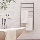 Amba Products THIS CLASSIC TOWEL WARMER DESIGN IN A POLISHED FINISH FEATURES 7 EVENLY SPACED HORIZONTAL BARS IN A 